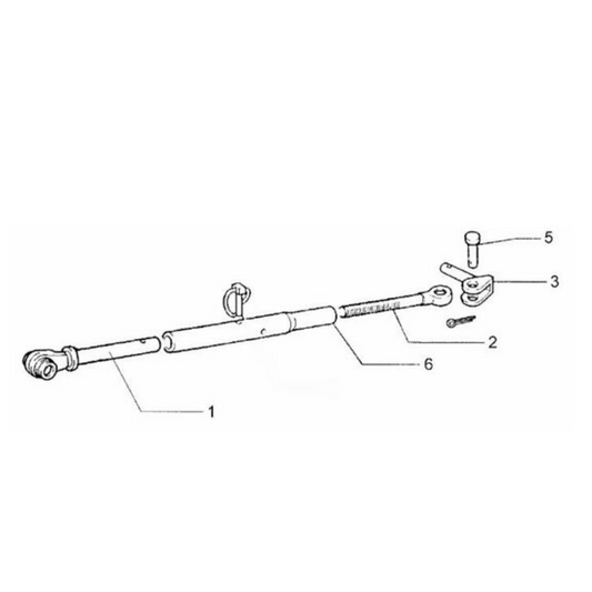 Stabilizzatore laterale 90° sollevatore adattabile a Fiat 5123273. Per trattori Fiat 80.90 100.90 110.90 82.93 82.94 88.93 88.94 80.66 680 780 980 666 766