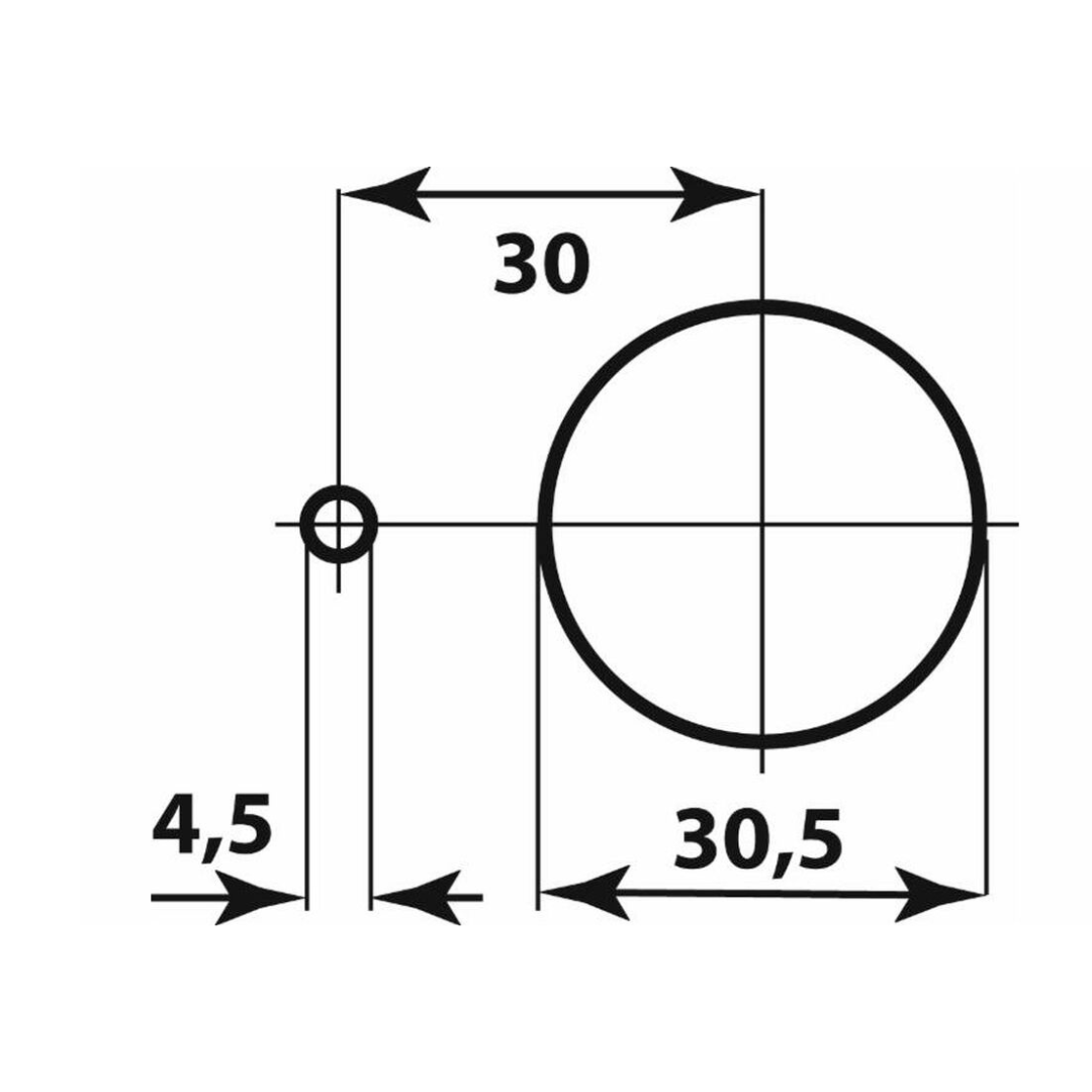 Interruttore staccabatteria ad azionamento manuale con maniglia fissa 250A - per trattori, camion e macchine operatrici
