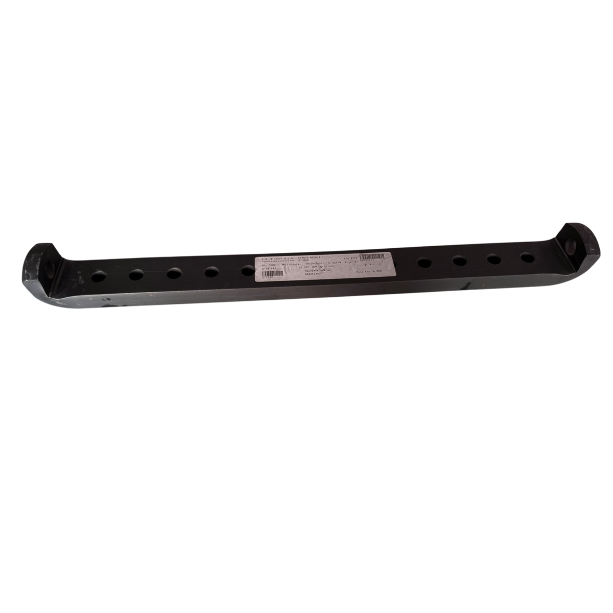 Barra di traino forata 60x25x680 mm per trattori cingolati Fiat Serie Oro e Nastro d’Oro. Compatibile con 311, 331, 351, 411, 355, 455, 555, 505C, 605C.