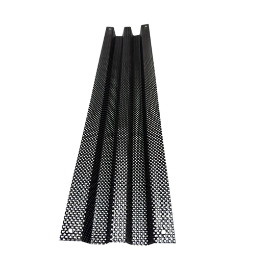 Griglia inferiore calandra per trattori Fiat serie 55, 80 e 90. Misure 625×140 mm, rif. 5119667/5165004. Resistente per 115.90 130.90 140.90 160.90 180.90