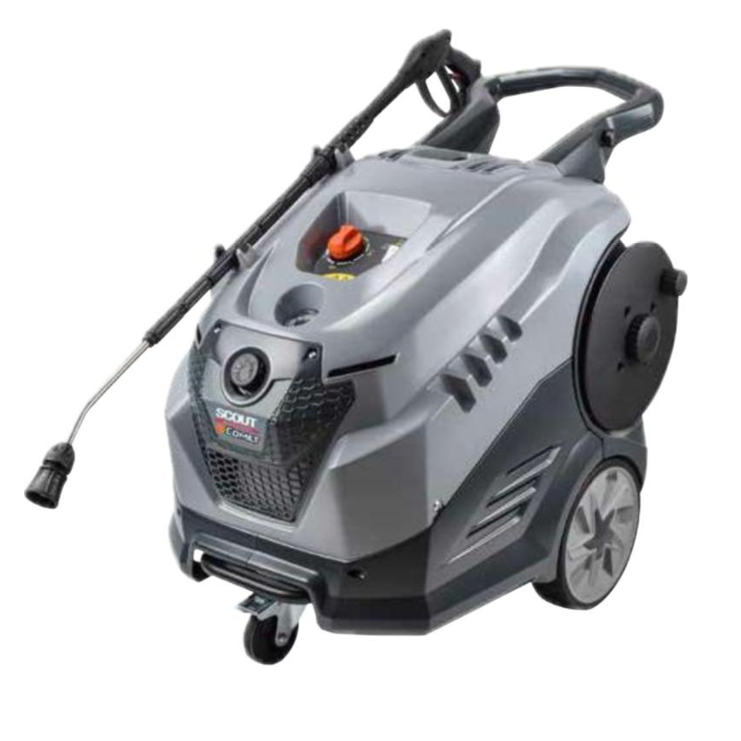 Idropulitrice ad acqua calda Comet New Scout 150 EXTRA, semi-professionale con avvolgitubo