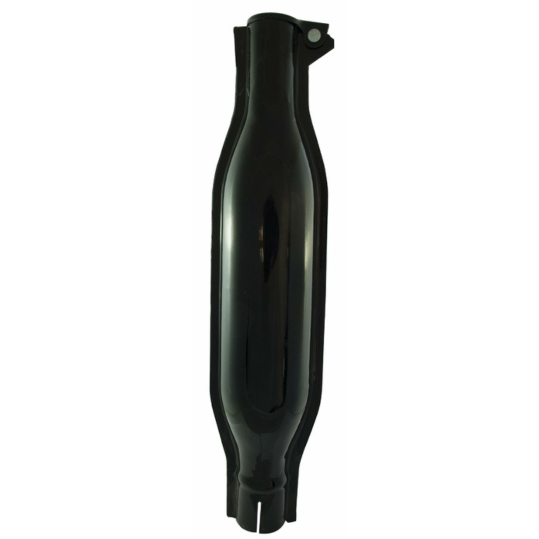 Silenziatore/Marmitta corto con parapioggia adattabile al riferimento originale CNH 580710, diametro 46 mm altezza 50 cm. Per trattori FIAT 300 350 355 455 500 505 605 AGRIFULL 80.50 80.70