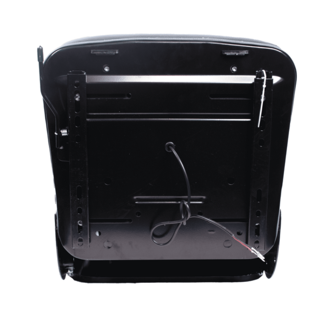 Sedile MUL in Sky Nero con sospensione meccanica integrata e Microswitch - per trattori cingolati FIAT 55-65 60-65 70-65 80-65 55-75 - 60-75 - 70-75 - 80-75 55-85 60-85 62-85 72-85 82-85 88-85, New Holland TK