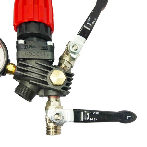 Gruppo Comando Con Manometro AR GI 40 Ama - Per Impianti Con Kit Comando Incorporato - Foto 6