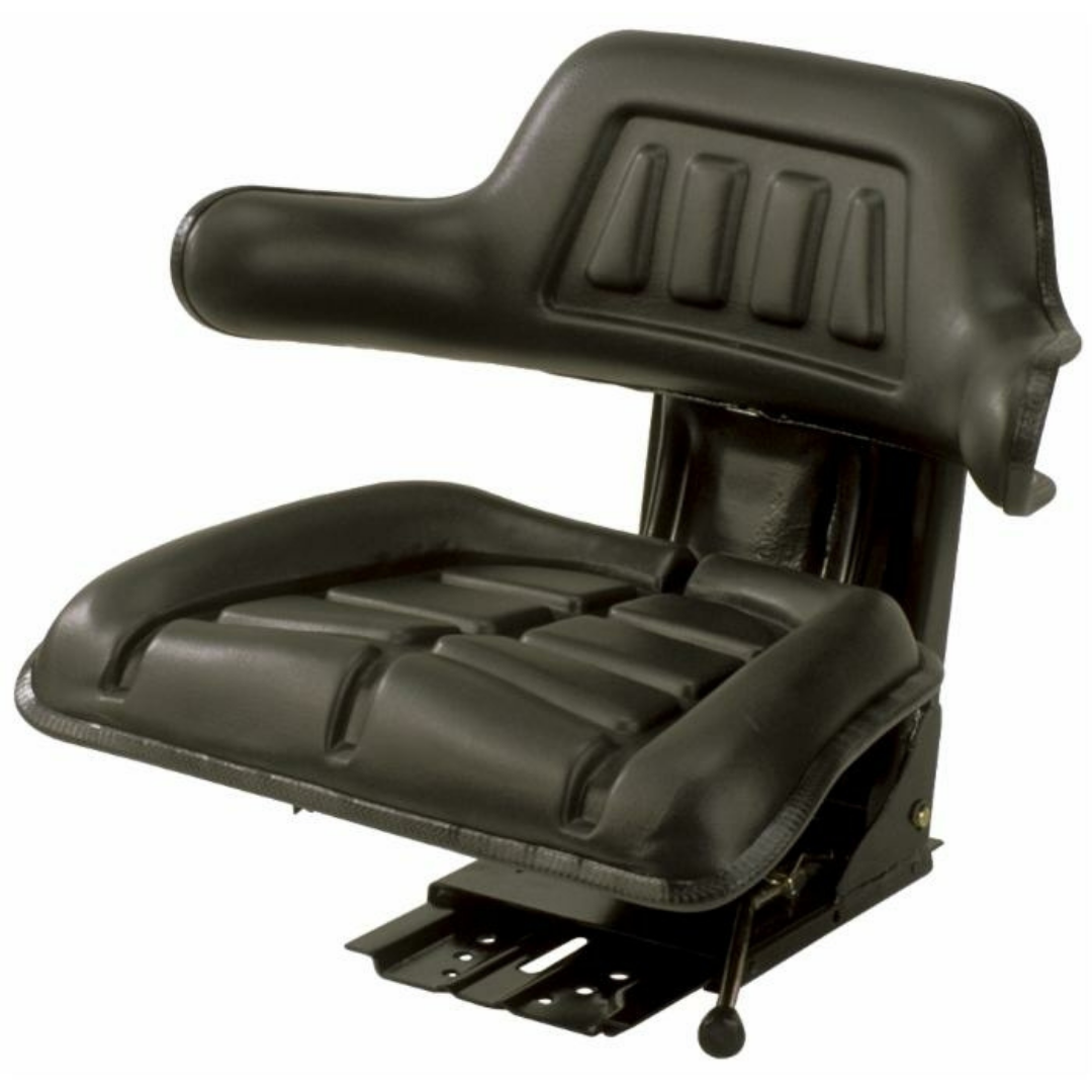 Sedile Universale Per Trattore Fiat Same New Holland Landini Con Molleggio in Sky Nero