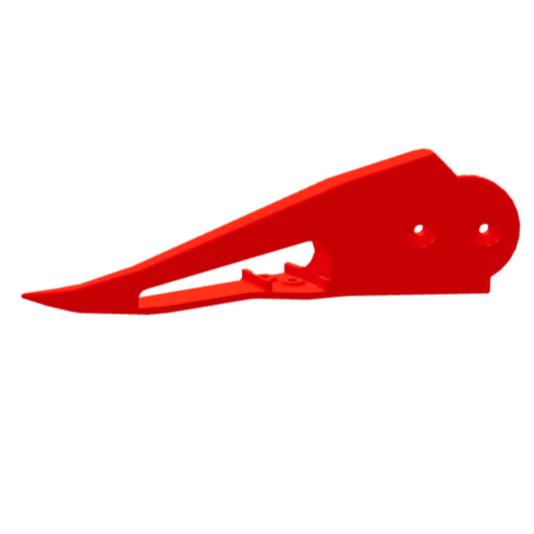 Scarpa esterna a V per barra falciante Enorossi Modelli BFS e BFF. Compatibile con 165, 180, BFS 210, 240H, 270H. Ricambi originali Enorossi di alta qualità.