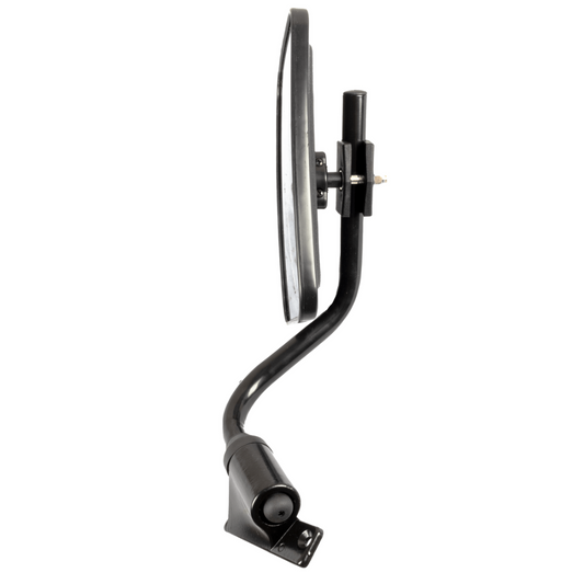 Specchietto retrovisore sinistro con coppa 230x180 mm e braccio per trattore