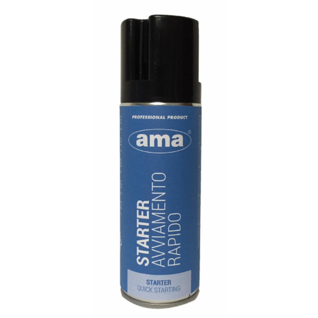 Rapid Start spray avviamento rapido 200 ml per motori diesel, a scoppio e marini. Facilita l’accensione a basse temperature senza danneggiare il motore.