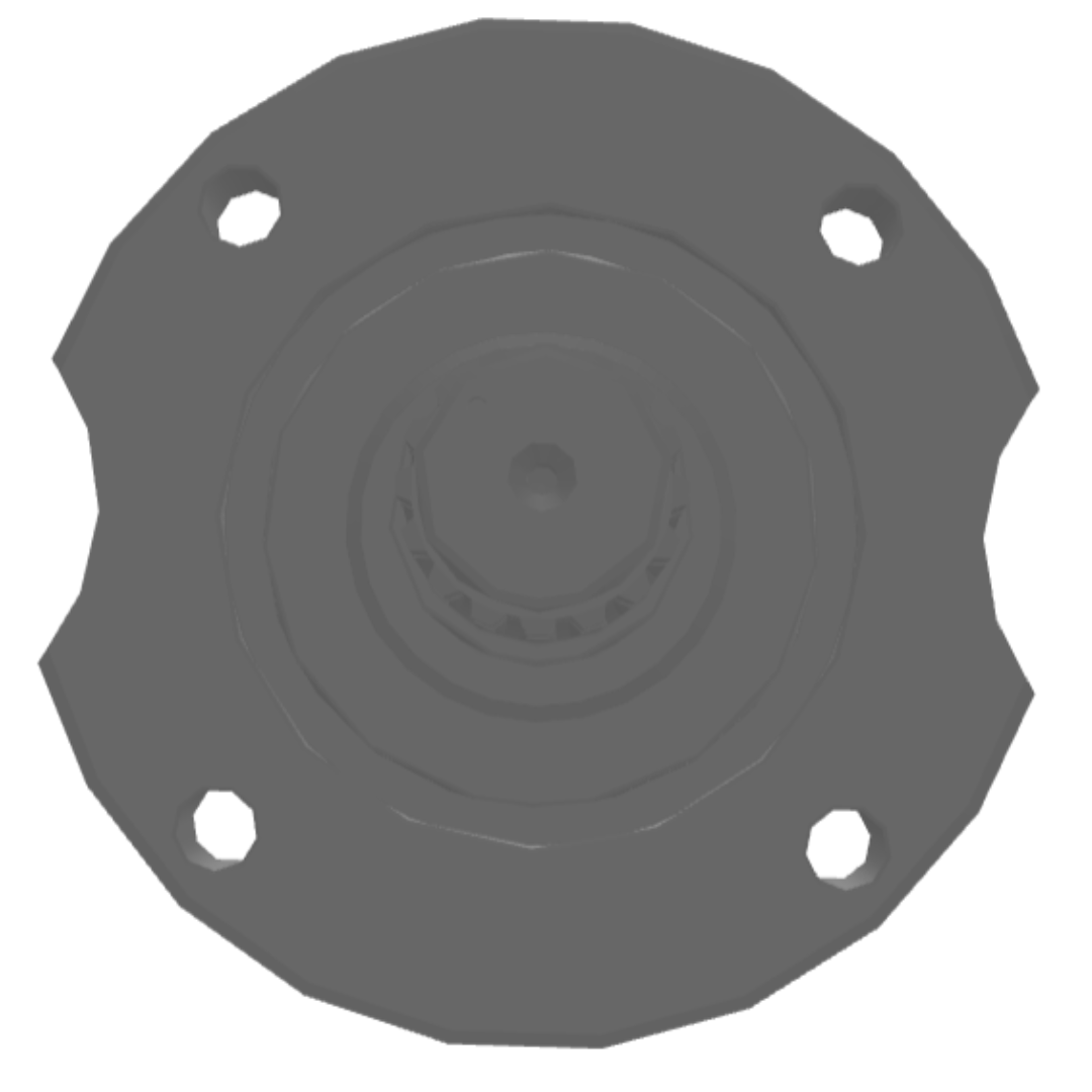 Supporto porta disco per falciatrici a dischi Enorossi Mod: DM4 (3C) DM6 (3C) DM8 (3C) DMC 5 ROLL DMC 6 ROLL DMC 6 3C ROLL DMC CP 320 ROLL TREX CP 320 FLAX.