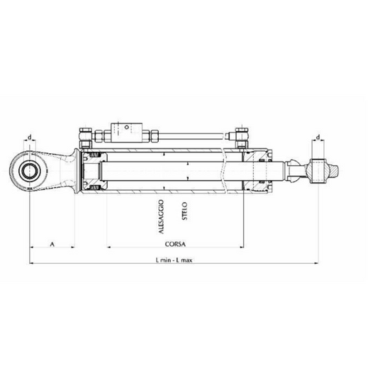 Terzo punto idraulico per Same frutteto e Antonio Carraro