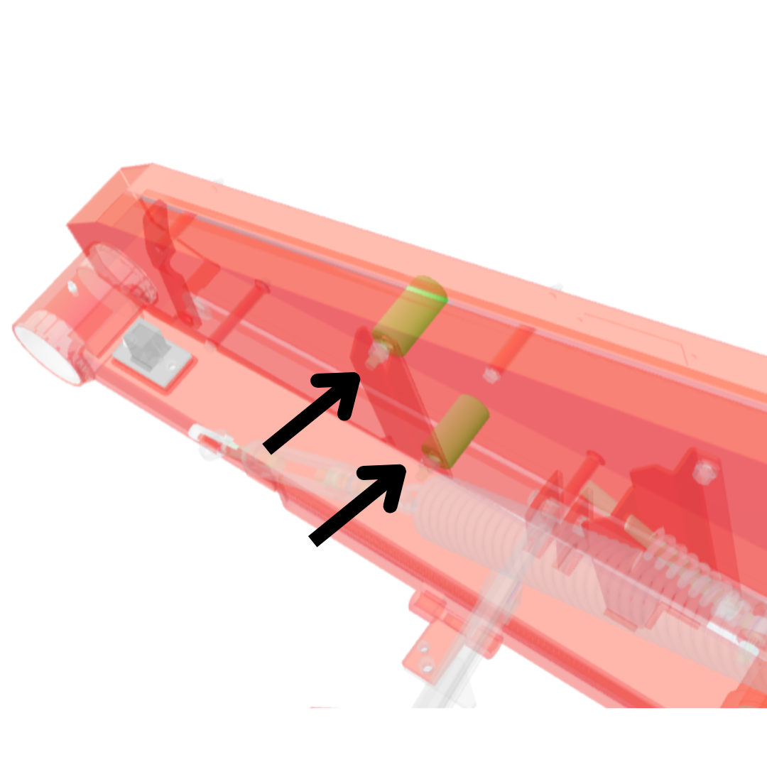 Rullo guidacinghie per barra falciante Enorossi BFS 180 210 240 270. Compatibile con modelli 165-270. Ricambio originale di qualità per prestazioni affidabili.