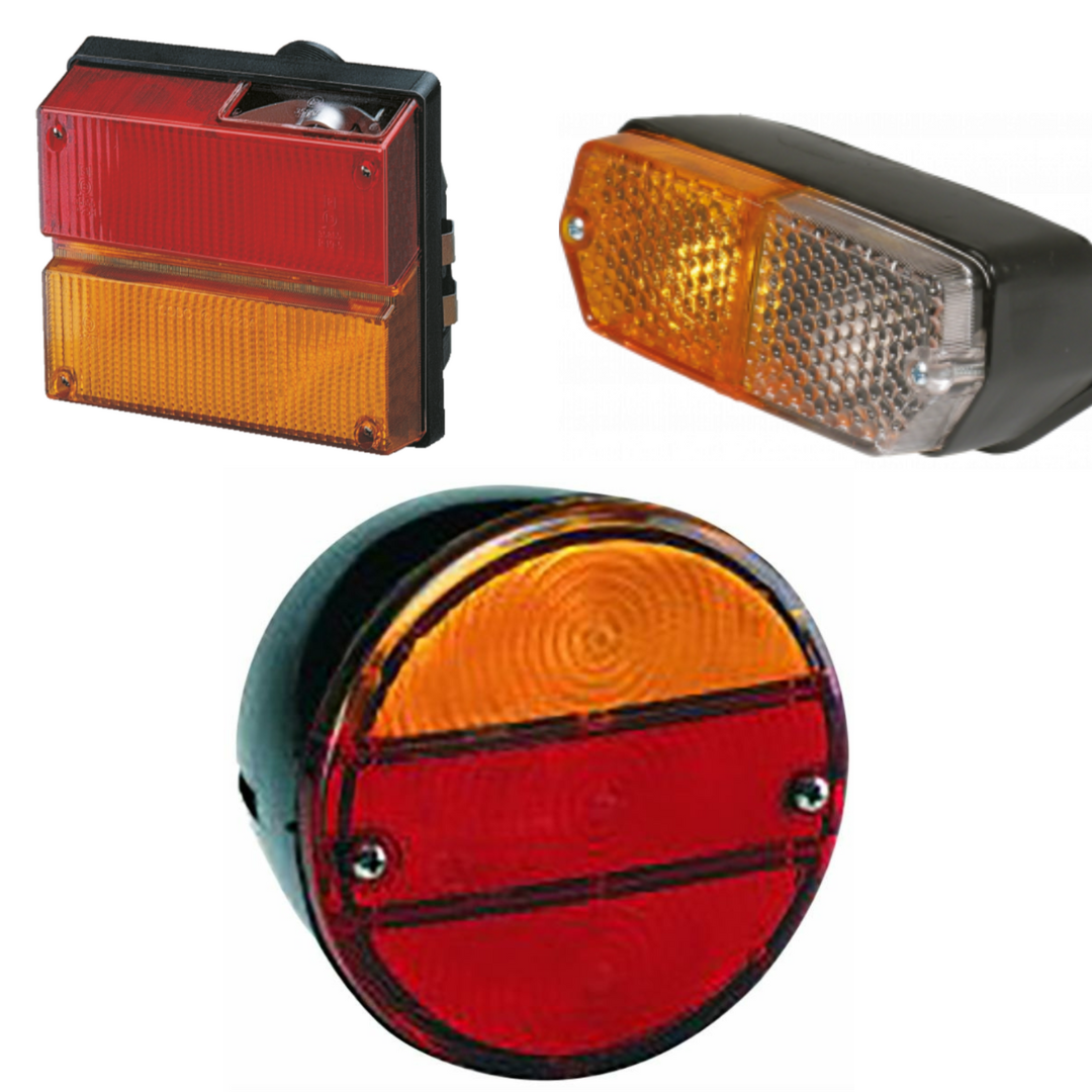 Fanali posteriori per trattori e macchine da lavoro
