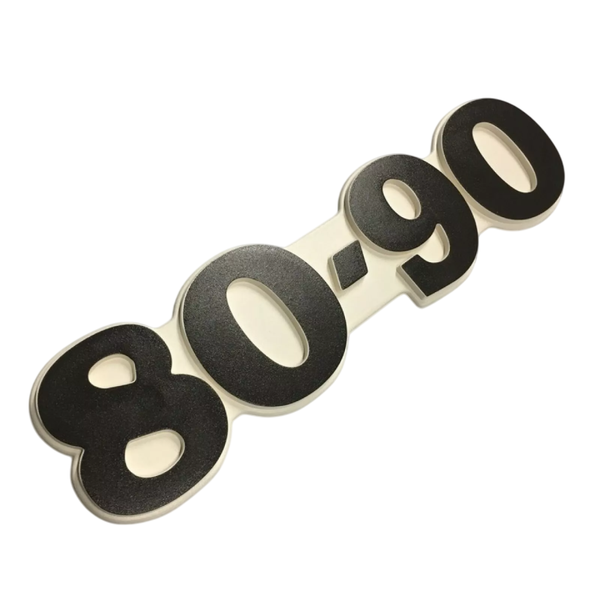 Decalcomania stemma logo scritta 80-90 per trattore Fiatagri