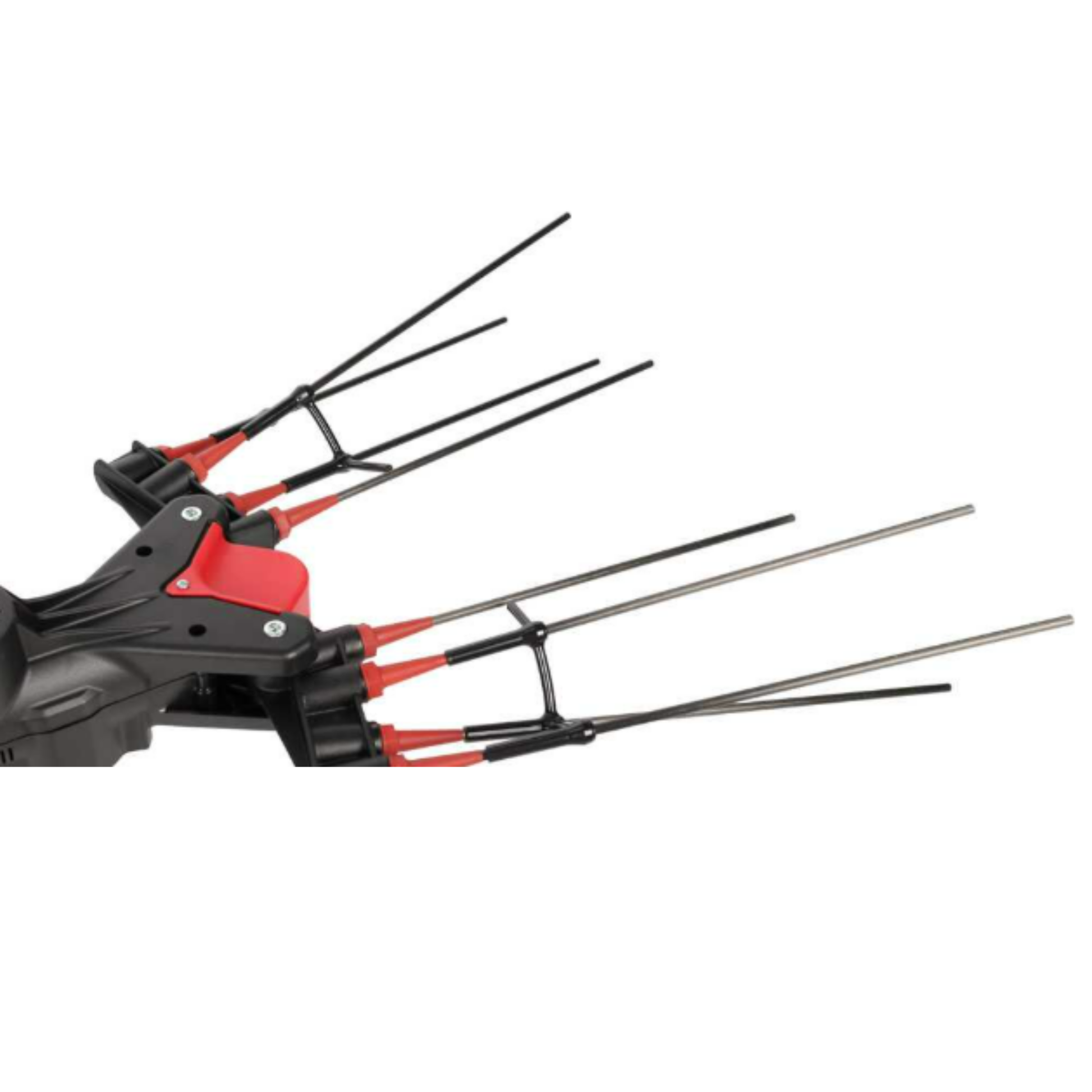 Abbacchiatore elettrico Castellari Vertigo L 18 12V da 500W, 8 rebbi in carbonio e asta telescopica 240-330 cm. Per raccolta olive, professionale e di qualità