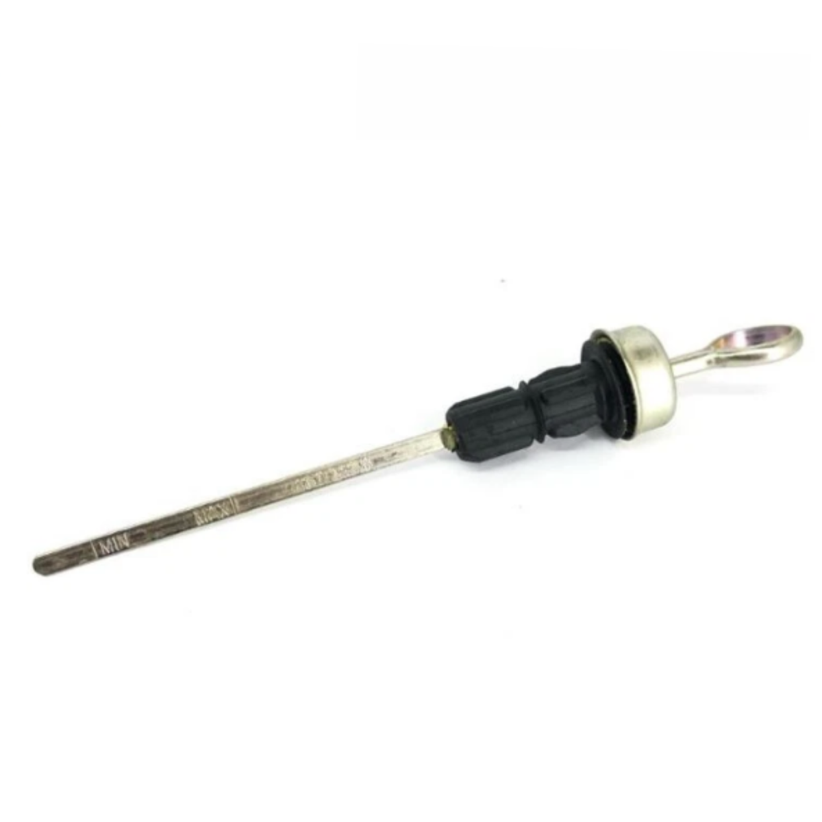 Asta livello olio motore adattabile Fiat 4608220, lunghezza 130 mm. Per trattori Fiat 100-55, 100-90, 110-90 e cingolati New Holland Serie TK.