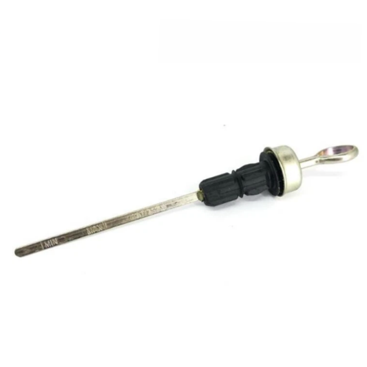 Asta livello olio motore adattabile Fiat 4608220, lunghezza 130 mm. Per trattori Fiat 100-55, 100-90, 110-90 e cingolati New Holland Serie TK.