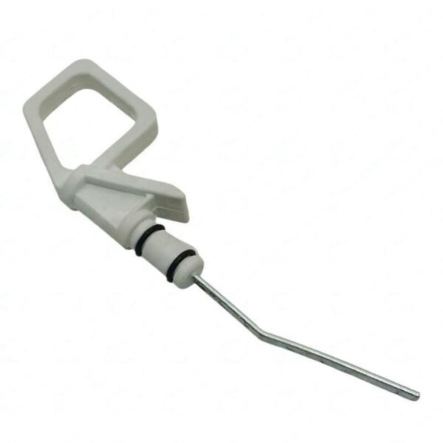 Asta livello olio motore tipo SAME 0.086.1513.2/30 aftermarket con 2 anelli O-Ring. Lunghezza 158 mm, compatibile con trattori SAME e Lamborghini.