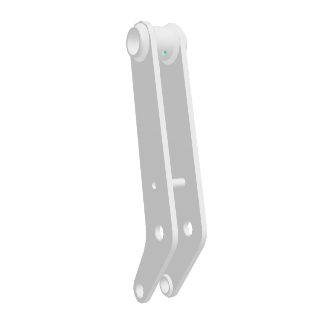 Braccio oscillante completo interno per barra falciante ENOROSSI. Compatibile con modelli BFS 165–270H e BFT 135–150. Ricambio robusto e affidabile.