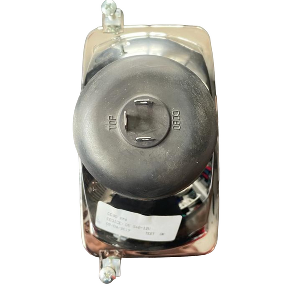 FANALE ANTERIORE ASIMMETRICO "COBO" A 2 LUCI MONTAGGIO AD INCASSO PER GOLDONI - Lampadine incluse
