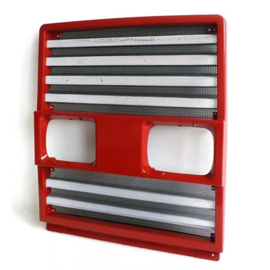 Calandra di ricambio per trattori Fiat e Fiatagri, con griglie di protezione per il radiatore. Mascherina anteriore Fiat 70/90 80/90 100/90 110/90 affidabile.