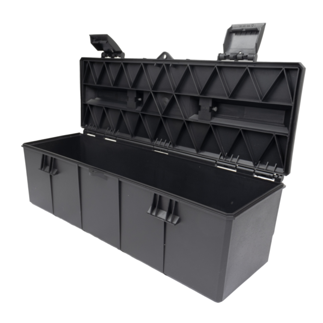 Cassetta porta-attrezzi plastica SERKO 431×169×133 mm cod. 5135060. Compatibile con trattori Fiat-New Holland serie 100, 30, 46, 56, 66, 90, T4-T6. 80/90 110/90