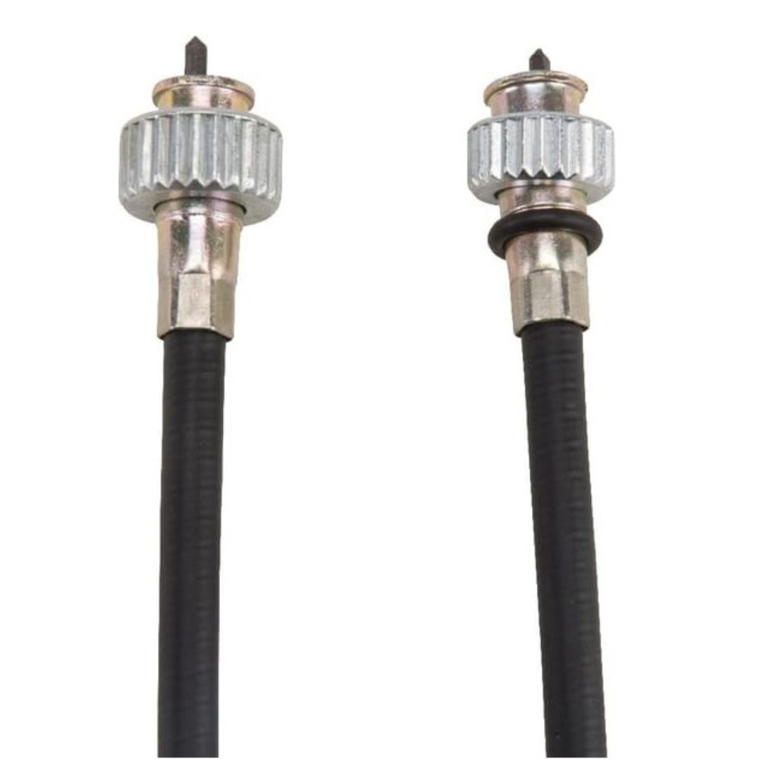 Cavo contagiri Fiat-Ford 2100 mm nero, ricambio After Market compatibile con serie Fiat 55-90 e Ford 8630-8830. Riferimento originale 5112653-5112654.