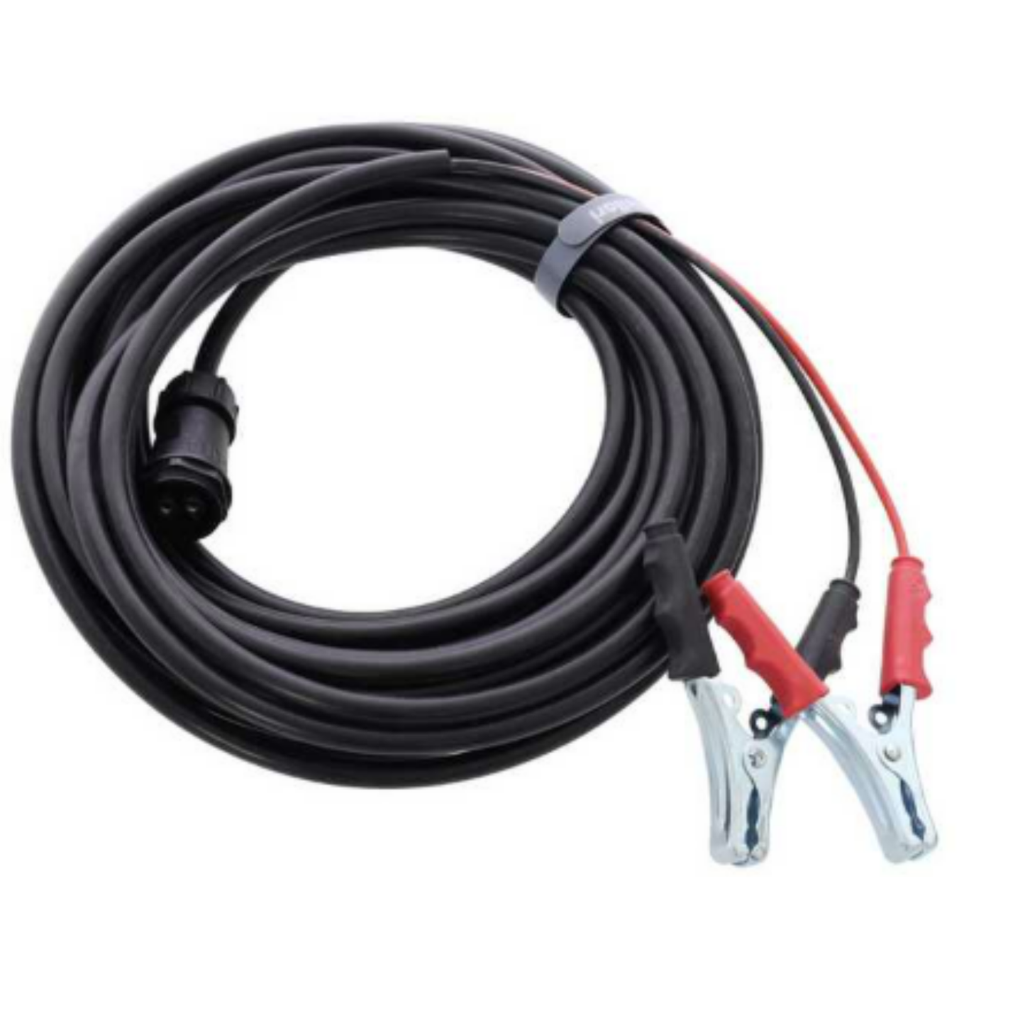 Cavo converter Castellari OE609017 12V per abbacchiatori Vertigo L 18 12V. Collegamento a batteria trattore tramite pinze rosse e nere. Ricambio originale