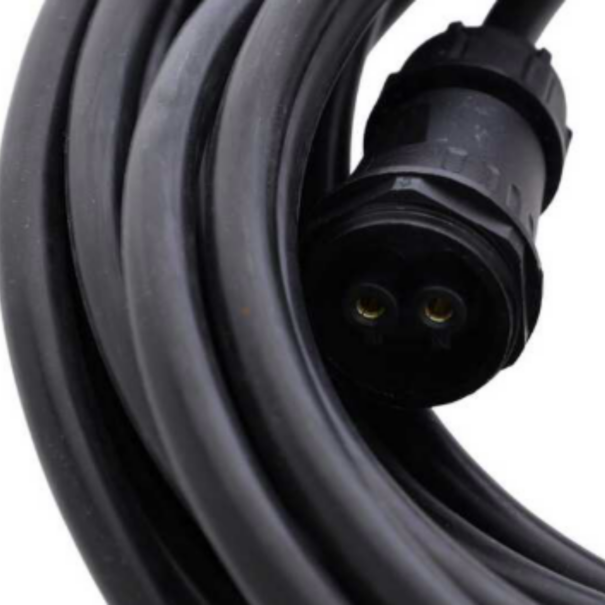 Cavo converter Castellari OE609017 12V per abbacchiatori Vertigo L 18 12V. Collegamento a batteria trattore tramite pinze rosse e nere. Ricambio originale