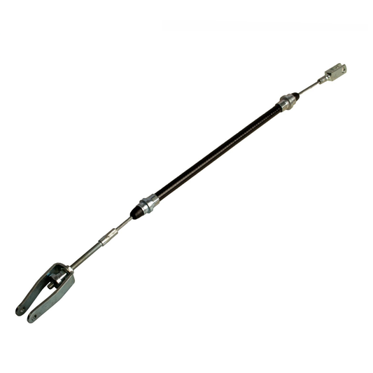 Cavo pedale frizione 530 mm per trattori Fiat, Fiatagri e Agrifull Serie 80, 88, 90, 93 e 94. Ricambio adattabile 5120399. Fiatagri 80.90 90.90 110.90 100.90