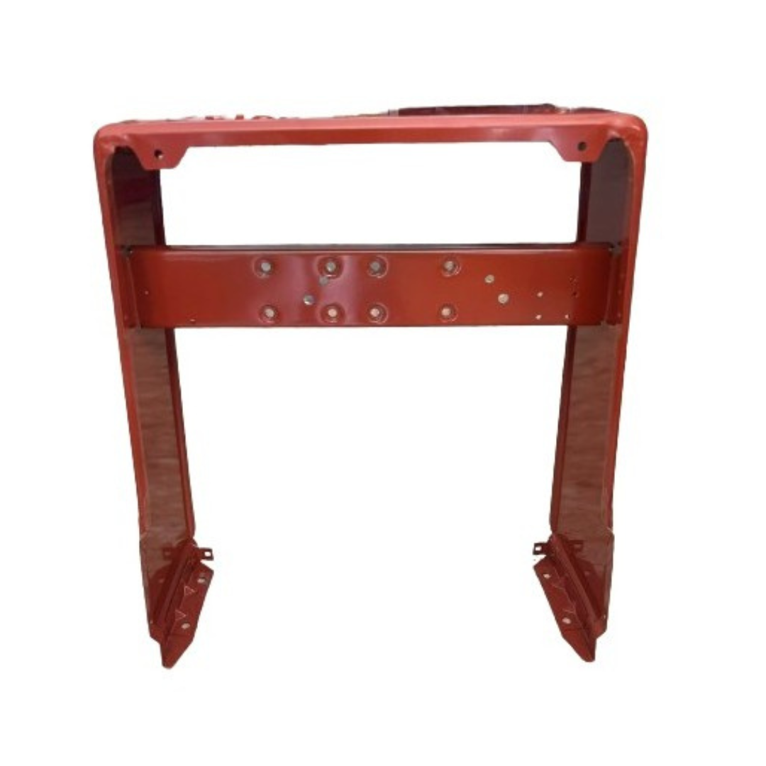 Cofano copri radiatore in metallo per trattori Fiat serie 80, 90 e 55. Ricambio resistente e compatibile. Dimensioni 740x630 mm. Colore terracotta in metallo.