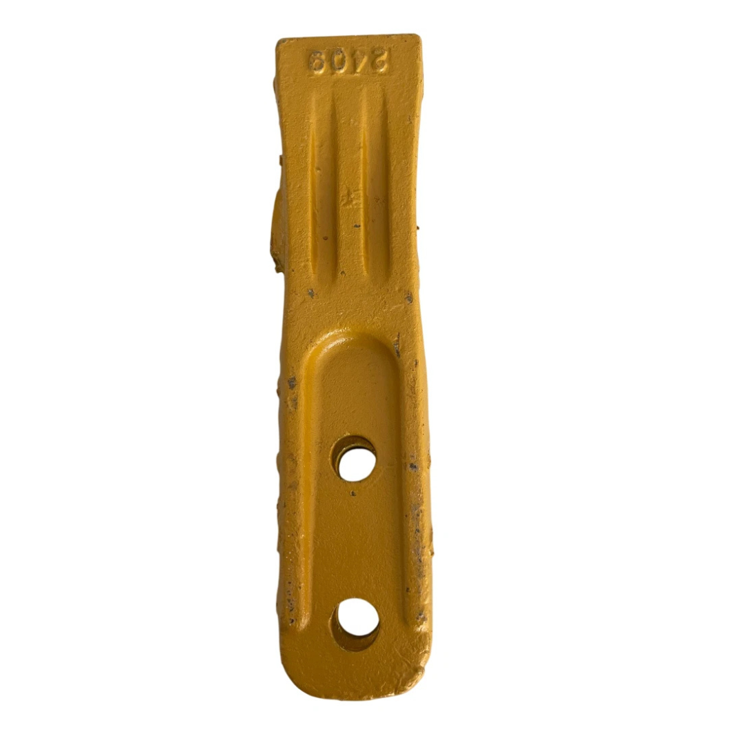 Dente a forcella in acciaio per escavatori, miniescavatori e minipale. Resistente e affidabile, compatibile con vari modelli e marchi: Kubota, Fai, Komatsu