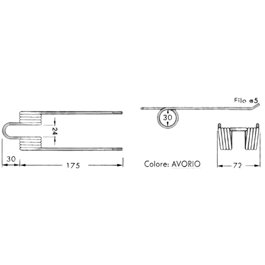 Dente molla per imballatrice SGORBATI Pressa 133, Pressa 134, Pressa 138, Pressa 233, Pressa 238,
Rotob. Serie 800, Pressa 133, Pressa 134, Pressa 138, Pressa 233, Pressa 238,
Rotob. Serie 800