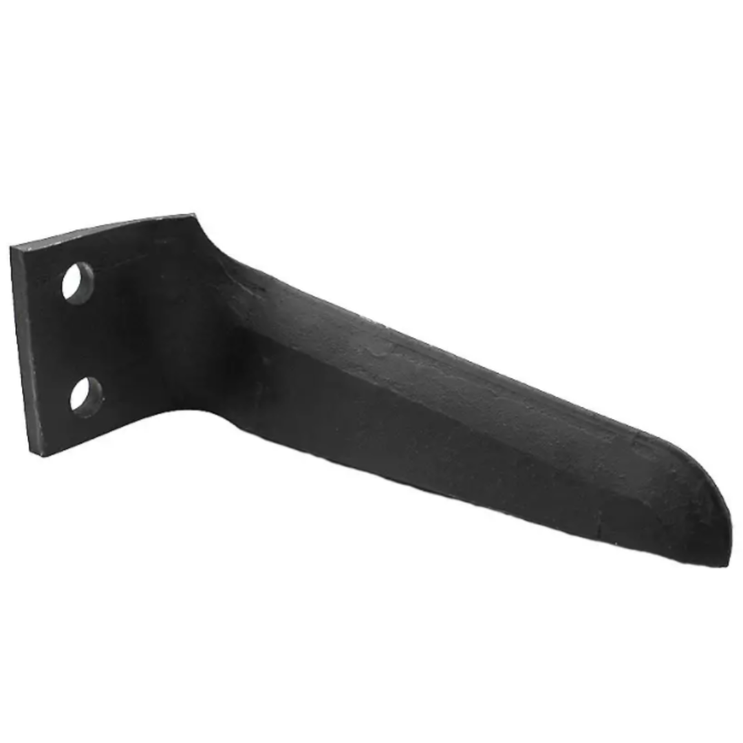 Dente per erpice rotante destro foro 17 mm, piatto 90 mm. Alta qualità Made in Italy. Compatibile Maschio, Celli, Kverneland, Valentini., Tortella, Sicma