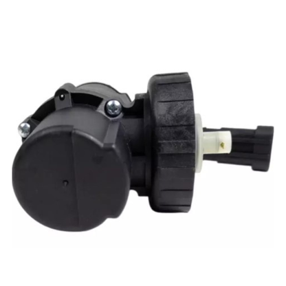Elettropompa gasolio 12V compatibile CNH 87802202 per trattori Case, Fiat e New Holland. Portata 3,7 l/min con prefiltraggio integrato carburante.