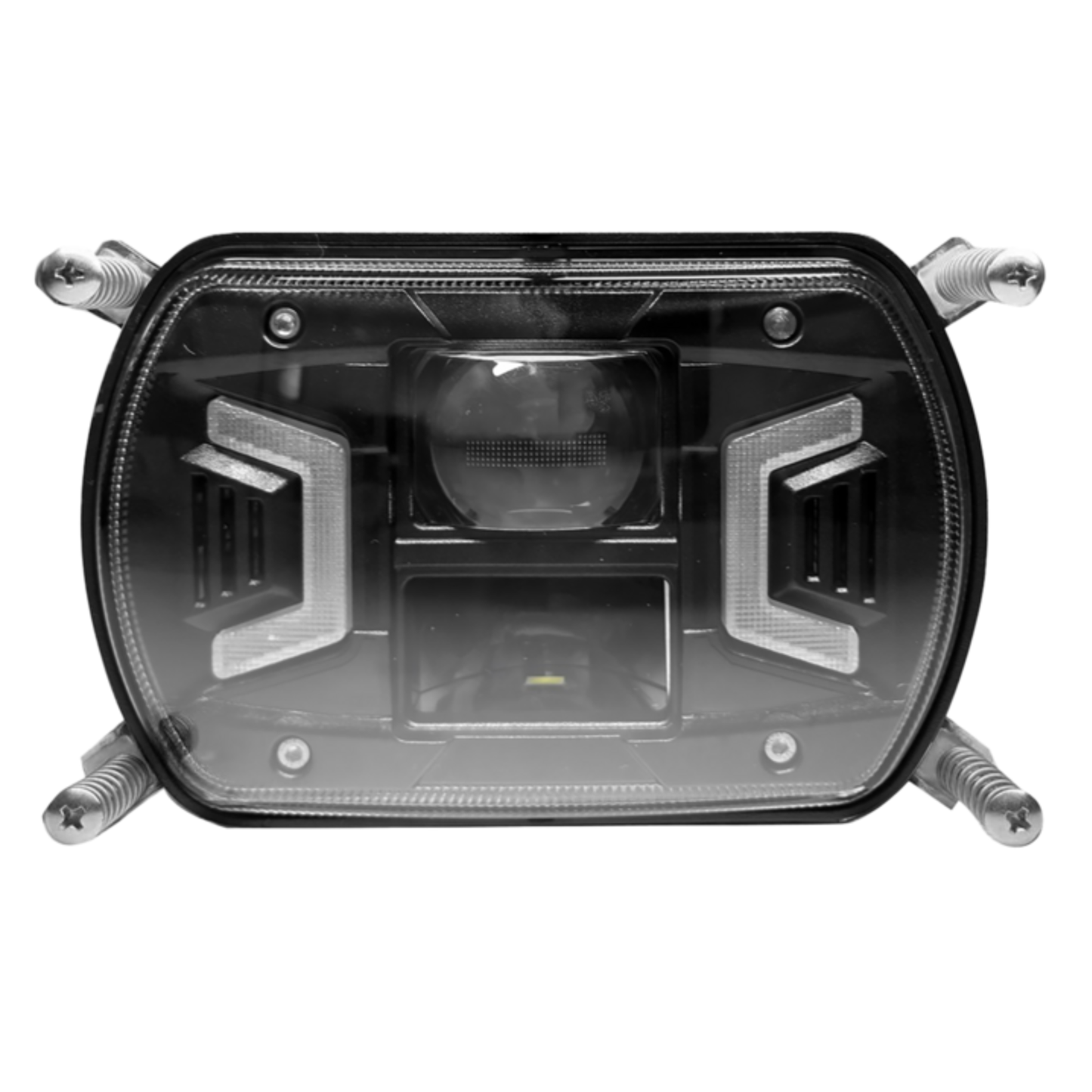 Proiettore LED 10-30V per trattori SAME, Fiat, New Holland e Antonio Carraro. Faro IP69K con abbaglianti, anabbaglianti e posizione. 35-66 45-66 72-86 Tigrone.