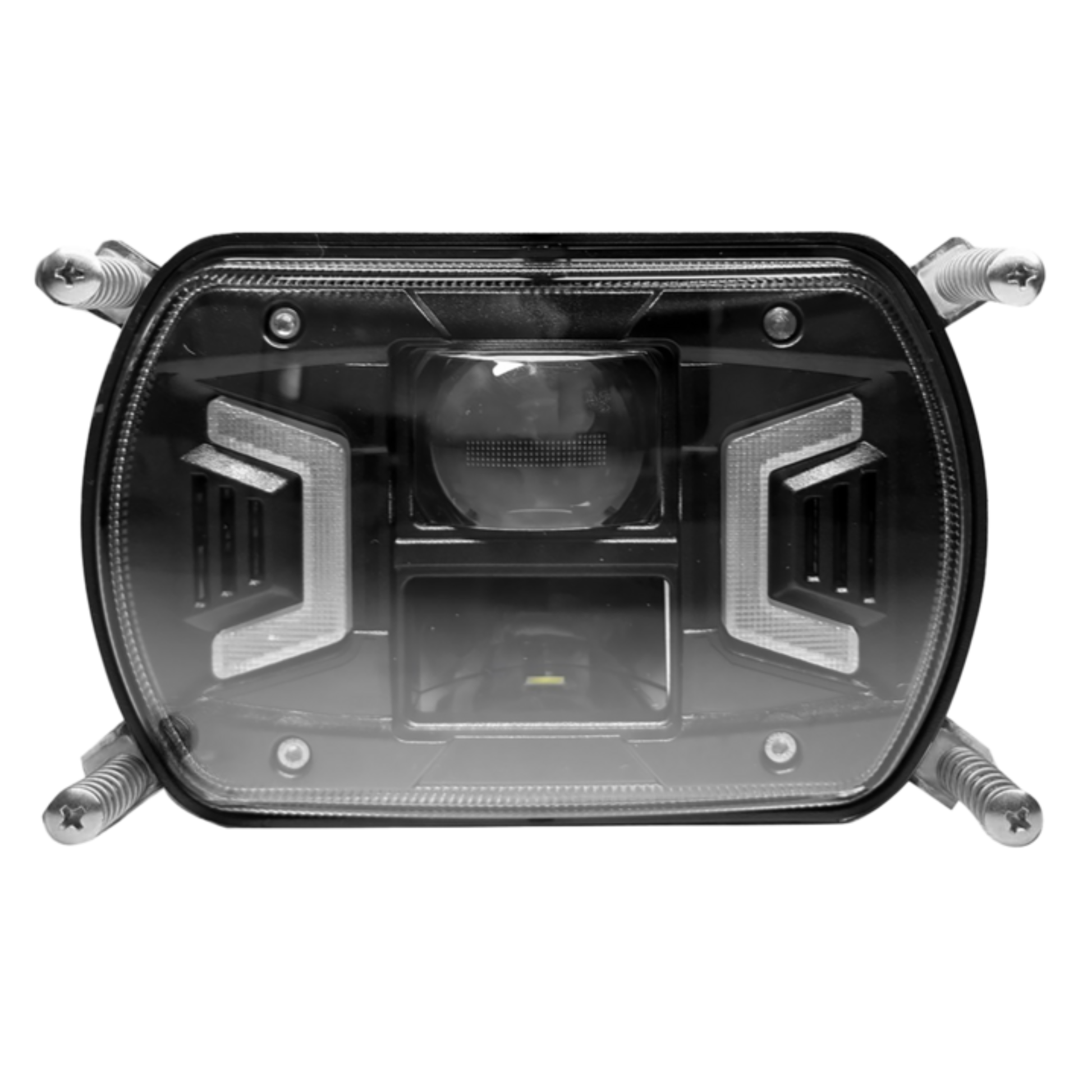 Proiettore LED 10-30V per trattori SAME, Fiat, New Holland e Antonio Carraro. Faro IP69K con abbaglianti, anabbaglianti e posizione. 35-66 45-66 72-86 Tigrone.