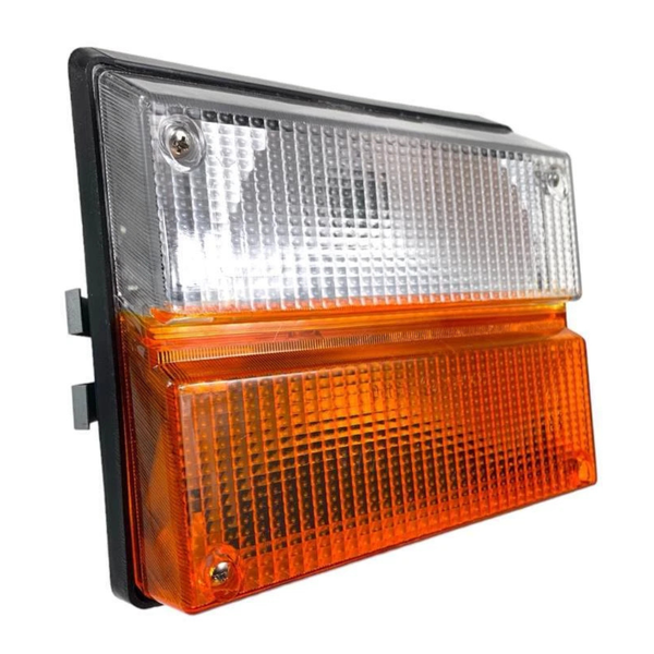 Fanale anteriore COBO 188×140 mm cod. 2.8019.400.0 per trattori Same, Lamborghini, Hürlimann. Funzioni direzione/posizione, 12V, omologato. Centurion, Buffalo