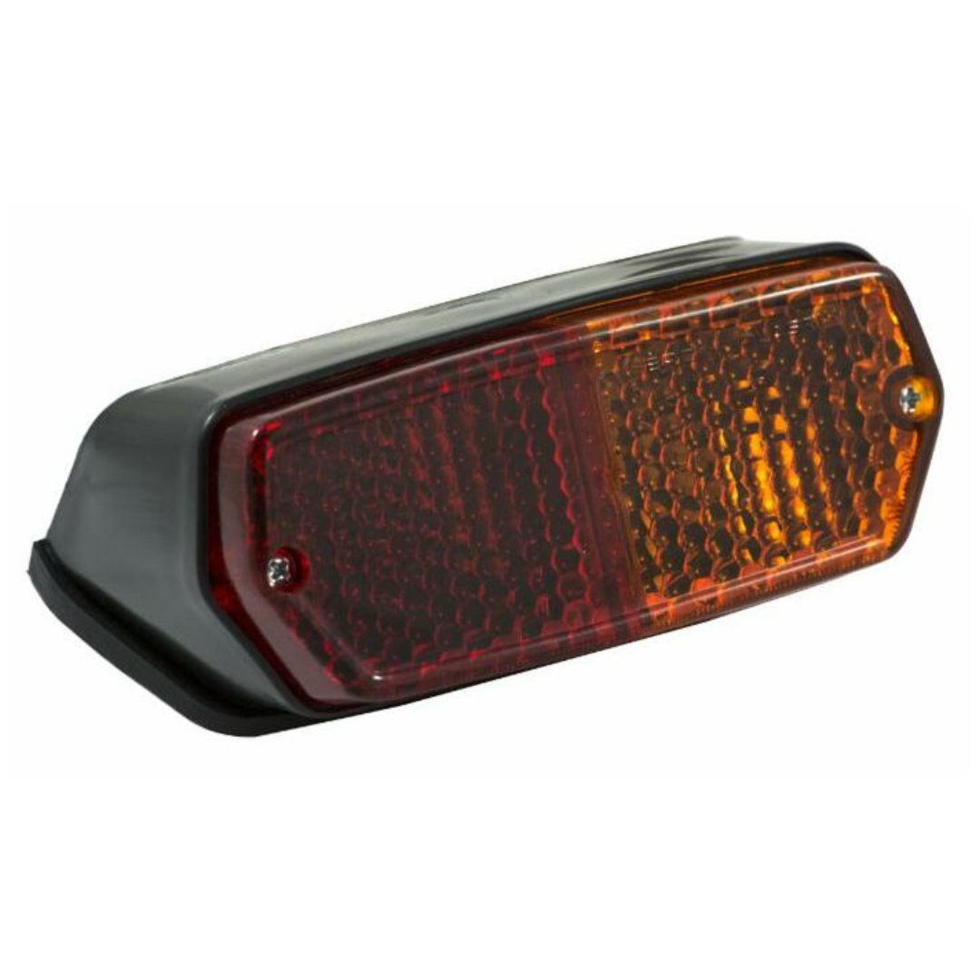 Fanale posteriore destro trattori Fiat Serie Oro con lampade incluse. Luce posizione, freccia, stop e targa. Compatibile con numerosi modelli Fiat e Agrifull.