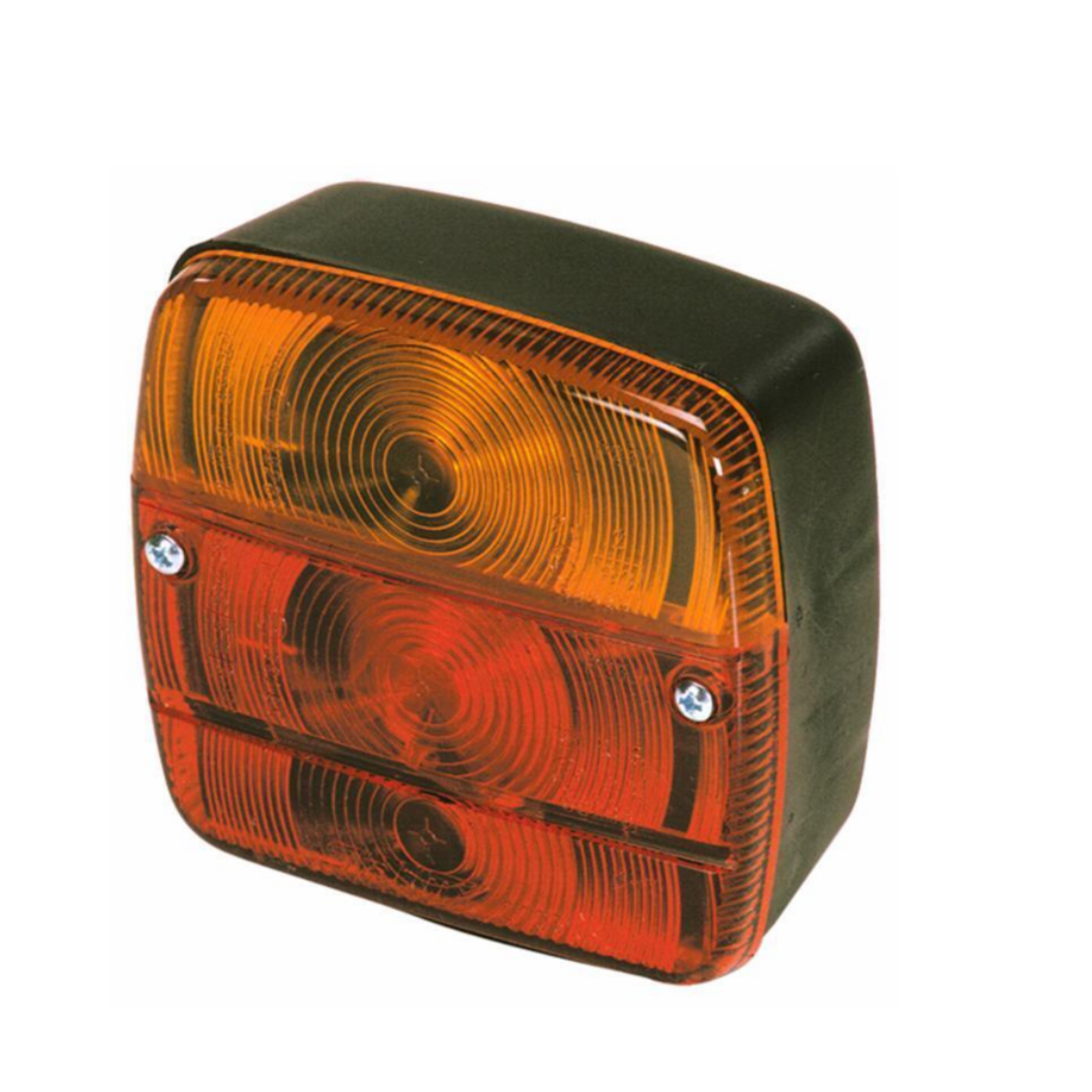 Fanale posteriore alogeno sx 107x53x100 mm - lampadine incluse