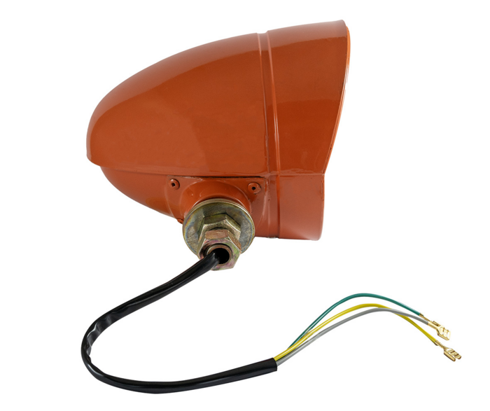 Fanale anteriore sinistro Fiat arancione con luci abbagliante, anabbagliante e di posizione. Compatibile con vari modelli Fiat. Lampadine incluse. Acquista ora!