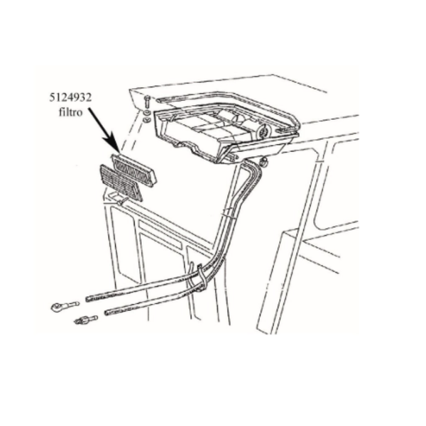 Filtro aria cabina Panclean per trattori Fiat. Migliora la qualità dell’aria in abitacolo, compatibile con modelli F100, F120, CS11 e altri. OEM 84268729.