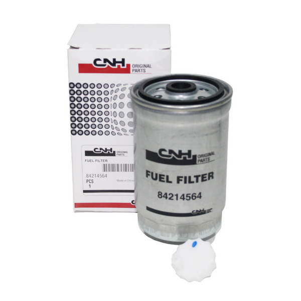 Filtro carburante Bosch CNH per trattori Fiat, New Holland, Same, Landini. Codici 84214564, 1930010, 47135706. Compatibile con oltre 100 modelli agricoli