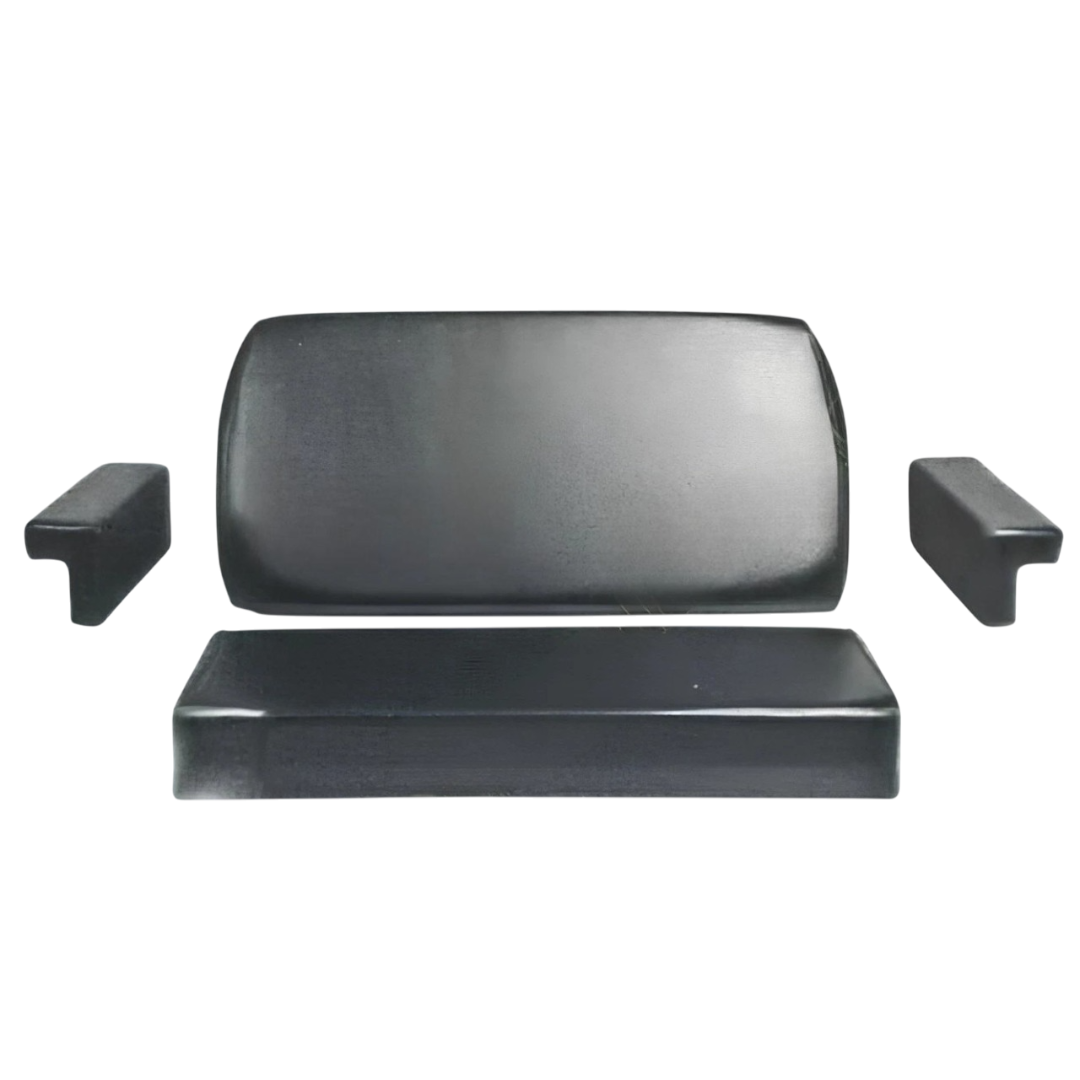 Imbottitura sedile completa per trattori Fiat 70C e AD7. Seduta, schienale e braccioli ergonomici e resistenti, ideali per comfort e restauri su mezzi cingolati