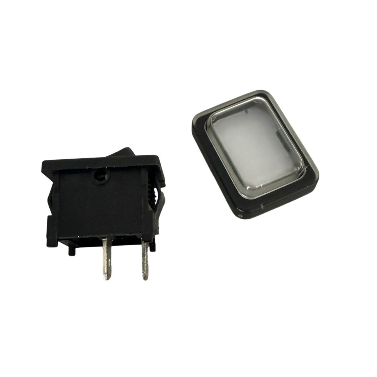 Interruttore ON/OFF originale Zanon cod. 5444057 per abbacchiatori Olivar 12V, Falcon 12V e Ghost 12V. Ricambio per accensione e spegnimento.