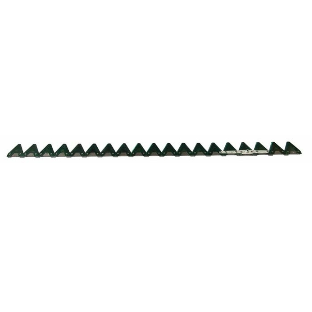 Lama per motofalciatrice agricola a 19 sezioni rigate della lunghezza di 1,40 m. Adattabile al riferimento originale BCS 590206888 e compatibile con BCS 622.