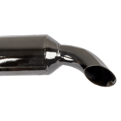 Marmitta silenziatore Ø46 mm alta 390 mm per trattori Fiat e Same Vigneto e Frutteto. Ricambio compatto per impianto di scarico trattore. C505 C605 C355 C455