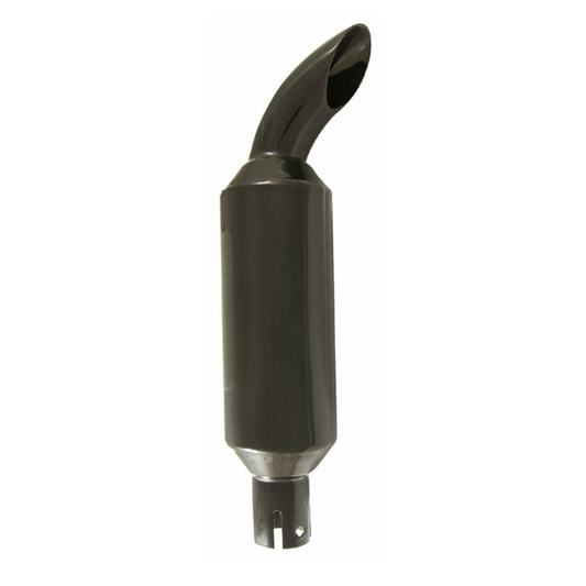 Marmitta silenziatore Ø46 mm alta 390 mm per trattori Fiat e Same Vigneto e Frutteto. Ricambio compatto per impianto di scarico trattore. C505 C605 C355 C455