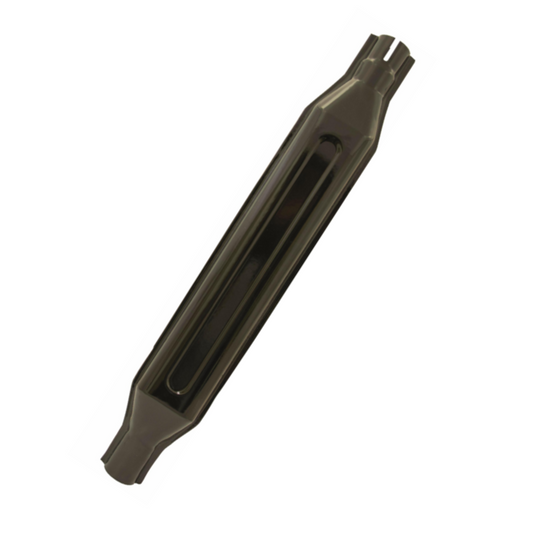 Marmitta silenziatore omologata trattori Fiat e New Holland. Acciaio smaltato nero, Ø60 mm, 820 mm. Ricambio resistente compatibile Nastro d’Oro, 80, 90, Winner