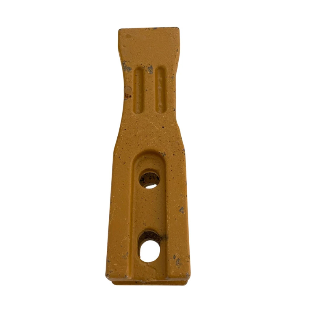 Minidente a forcella in acciaio per escavatori, miniescavatori e minipale. Resistente e affidabile, compatibile con vari modelli e marchi