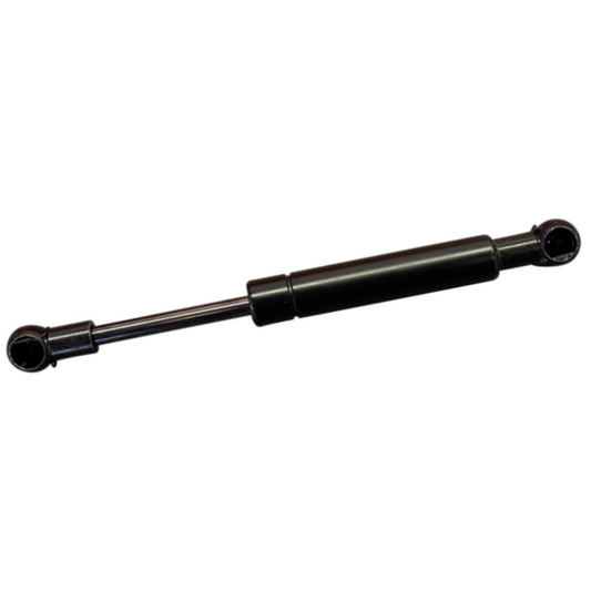 Molla a gas 410N per portiera trattori Fiat, Ford e New Holland. Lunghezza 215 mm, corsa 60 mm. Ricambio resistente e affidabile.